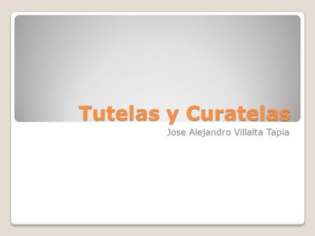 Jose Alejandro Villalta Tapia