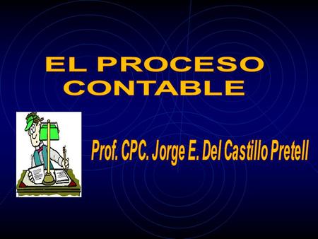 Prof. CPC. Jorge E. Del Castillo Pretell