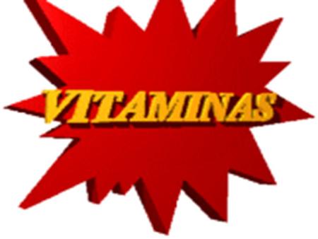  Las vitaminas (del latín vita (vida) + el griego αμμονιακός, ammoniakós producto libio, amoníaco, con el sufijo latino ina sustancia) son compuestos.
