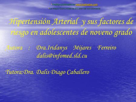 La mayor Comunidad de difusión del conocimiento