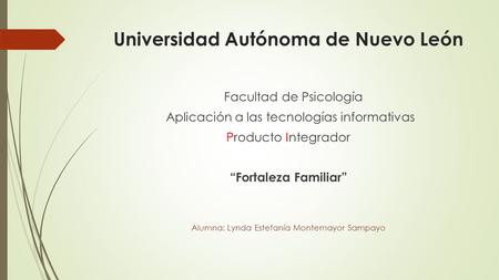Universidad Autónoma de Nuevo León