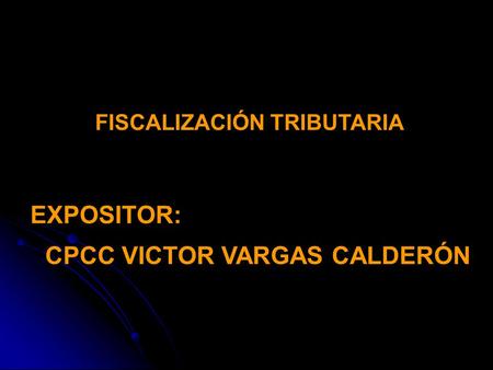 CPCC VICTOR VARGAS CALDERÓN