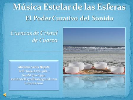 Música Estelar de las Esferas El Poder Curativo del Sonido