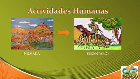 NÓMADASEDENTARIO. Realizaremos una actividad donde se representan gráficamente las diferencias entre la agricultura campesina y la agricultura tecnificada.