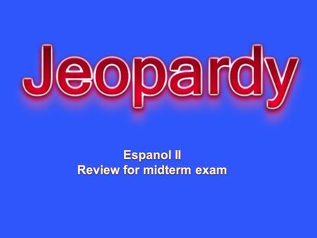 CapitalsVerbs CapitalsWeather 10 20 30 40 50 Question 1 - 10 Cual es la capital de Espana?
