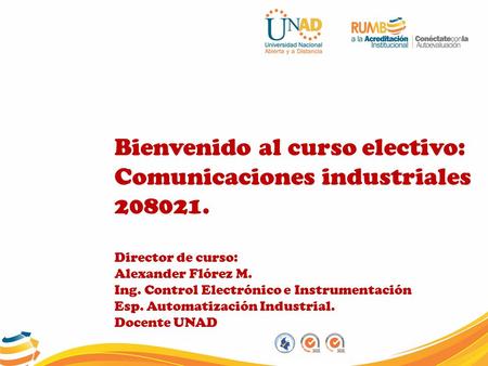 Bienvenido al curso electivo: Comunicaciones industriales