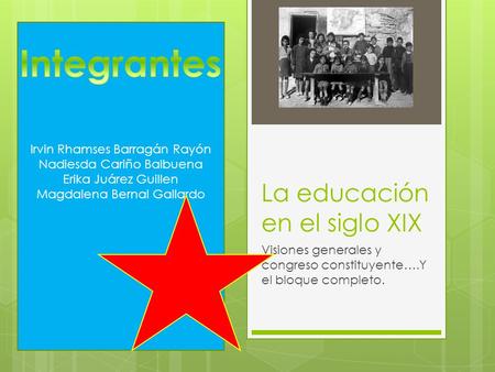 La educación en el siglo XIX