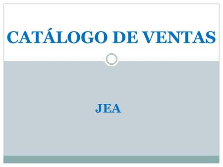 CATÁLOGO DE VENTAS JEA. Alimentos Crema de cabrales intenta “taragañu”( referencia 1) PRECIO: 4,50€