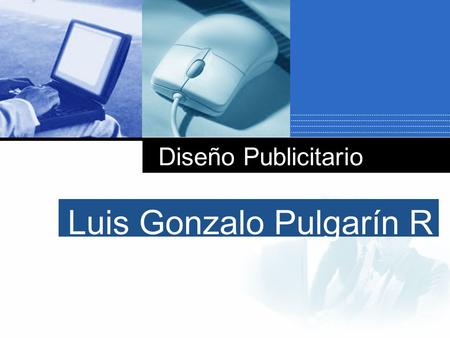 Luis Gonzalo Pulgarín R