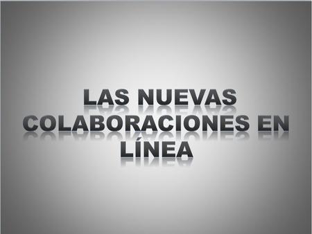La música fue, es y será una actividad colectiva en donde se necesita la colaboración de diferentes personas, por eso siempre existirá la necesidad de.
