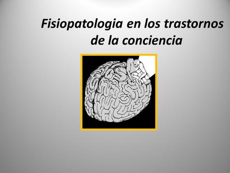 Fisiopatologia en los trastornos de la conciencia