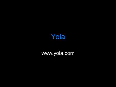 Yola www.yola.com. 1. Entrar al Yola www.yola.com.