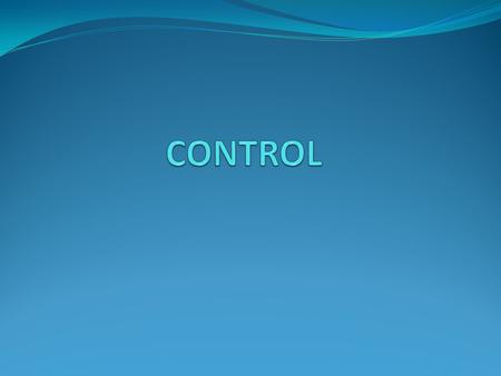 CONTROL.