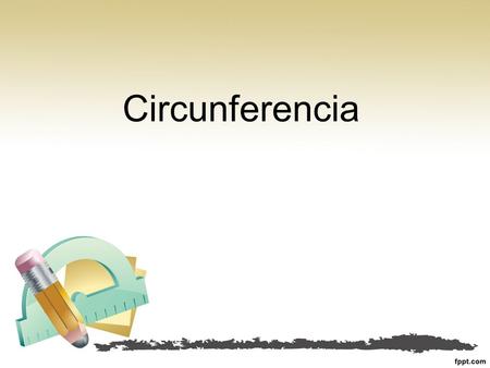 Circunferencia.