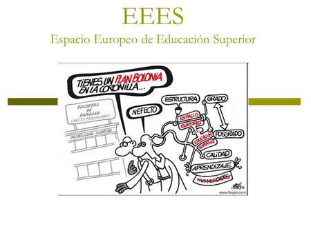 EEES Espacio Europeo de Educación Superior