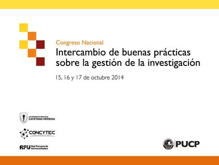 TALLER 5: LA CALIDAD DE LOS PROYECTOS DE INVESTIGACIÓN MESA N.° 2 Expositor: Luis Sánchez Universidad: Cayetano Heredia Facilitador: Fiorella Puga y Giovanna.