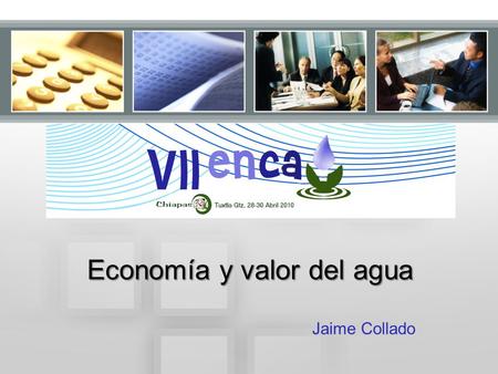 Economía y valor del agua