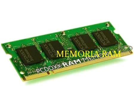 MEMORIA RAM. son las siglas de random access memory, un tipo de memoria de ordenador a la que se puede acceder aleatoriamente; es decir, se puede acceder.