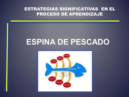 Estrategias significativas en el proceso de aprendizaje