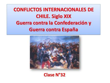 CONFLICTOS INTERNACIONALES DE CHILE