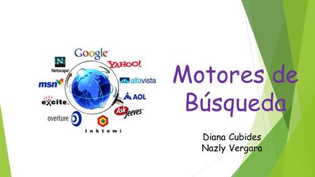 Motores de Búsqueda Diana Cubides Nazly Vergara.
