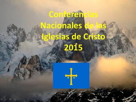 Conferencias Nacionales de las Iglesias de Cristo 2015
