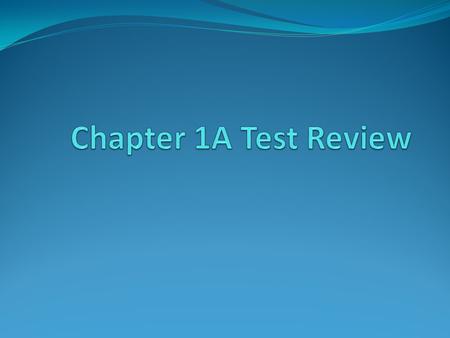 Ask we go through these slides, think about how you would respond to Profe during the test. Especially think about good grammar and pronunciation. None.