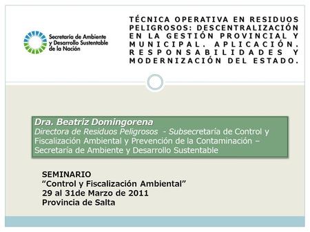 Dra. Beatriz Domingorena