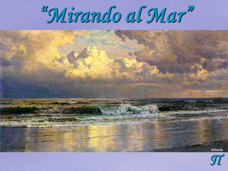 Π “Mirando al Mar” Richards Reverdy Benson Avellaneda.