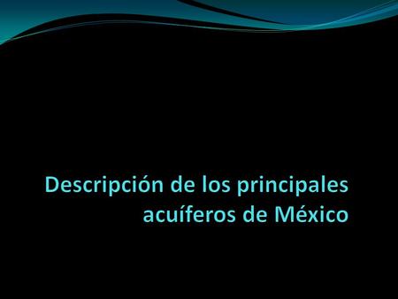 Introducción El marco geológico mexicano es sumamente variado. A continuación se describe la distribución geográfica y las caracteristicaza de aquellas.