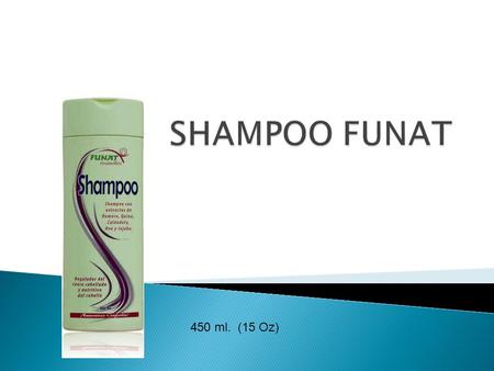 SHAMPOO FUNAT 450 ml. (15 Oz).