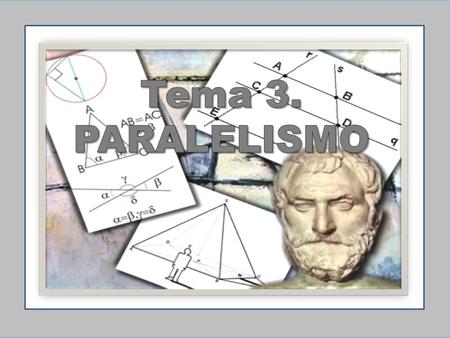 Tema 3. PARALELISMO.