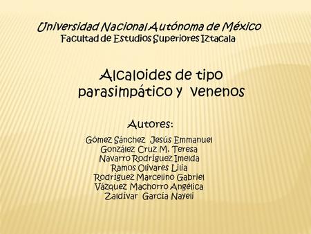 Universidad Nacional Autónoma de México