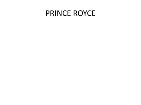 PRINCE ROYCE. Lotería de Capítulo 12 Write six words on a strip of paper and tear each word off as we come across it as long as it’s to the left or the.