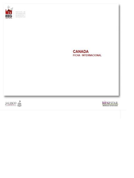 Superficie TerritorialAmérica Argentina CANADA FICHA INTERNACIONAL.