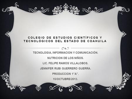 Colegio de estudios científicos y tecnológicos del estado de Coahuila