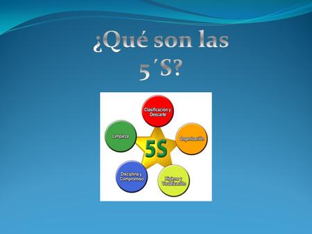 Porque aplicar las 5’S SEIRI Determine los criterios de selección de elementos innecesarios.