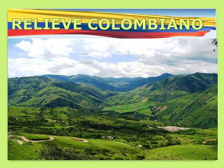RELIEVE COLOMBIANO.