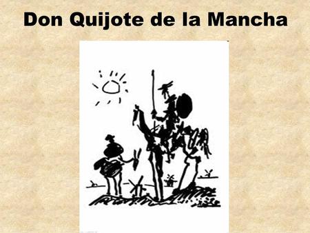 Don Quijote de la Mancha