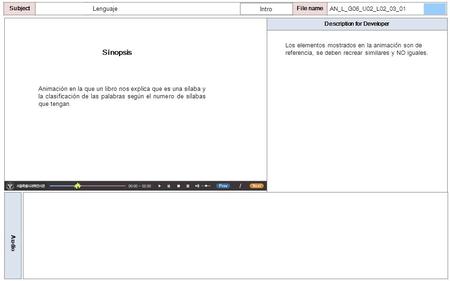 Description for Developer Audio SubjectLO File name Lenguaje Sinopsis Intro AN_L_G06_U02_L02_03_01 Animación en la que un libro nos explica que es una.