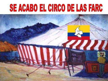 ESTA PAYASADA NO SE LE ACABO, AHORA SEGUIRA EN OTRAS ACTIVIDADES CON TAL DE DESPRESTIGIAR A NUESTRO PRESIDENTE Y SU ESFUERZO POR ALEJAR DE COLOMBIA.