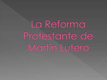  En el siglo XVI, varios religiosos, pensadores y políticos intentaron provocar un cambio profundo y generalizado en los usos y costumbres de la Iglesia.