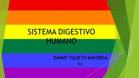SISTEMA DIGESTIVO HUMANO