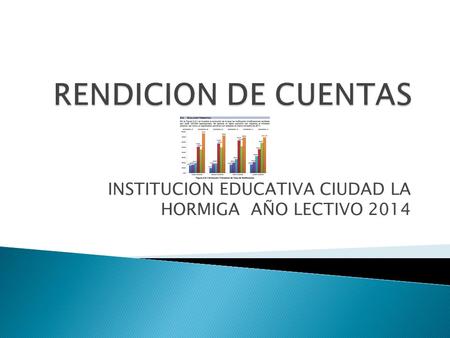 INSTITUCION EDUCATIVA CIUDAD LA HORMIGA AÑO LECTIVO 2014.