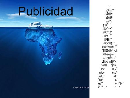 Publicidad.
