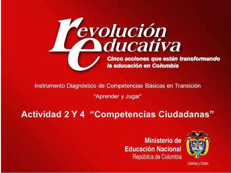 Actividad 2 Y 4 “Competencias Ciudadanas”