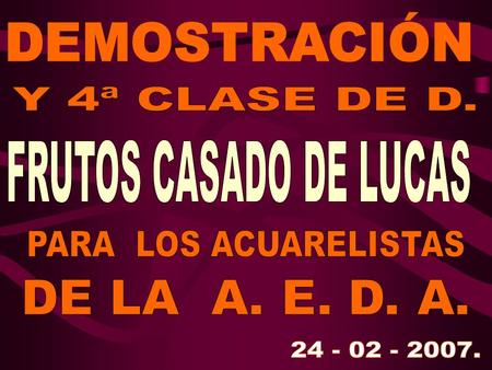 En momentos clave del trabajo que va realizando el profesor, los asistentes le interrumpen para preguntarle cuantas dudas se les van ocurriendo.