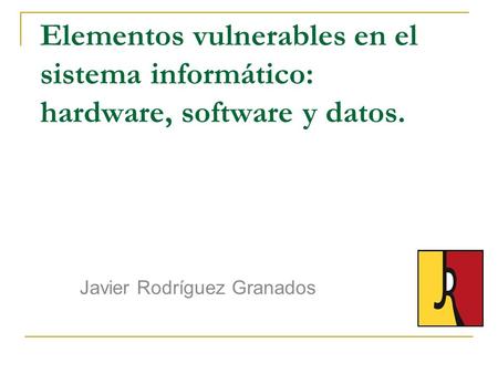 Javier Rodríguez Granados