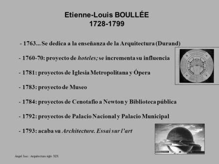 Etienne-Louis BOULLÉE