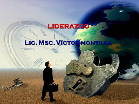 Lic. Msc. Víctor montilla